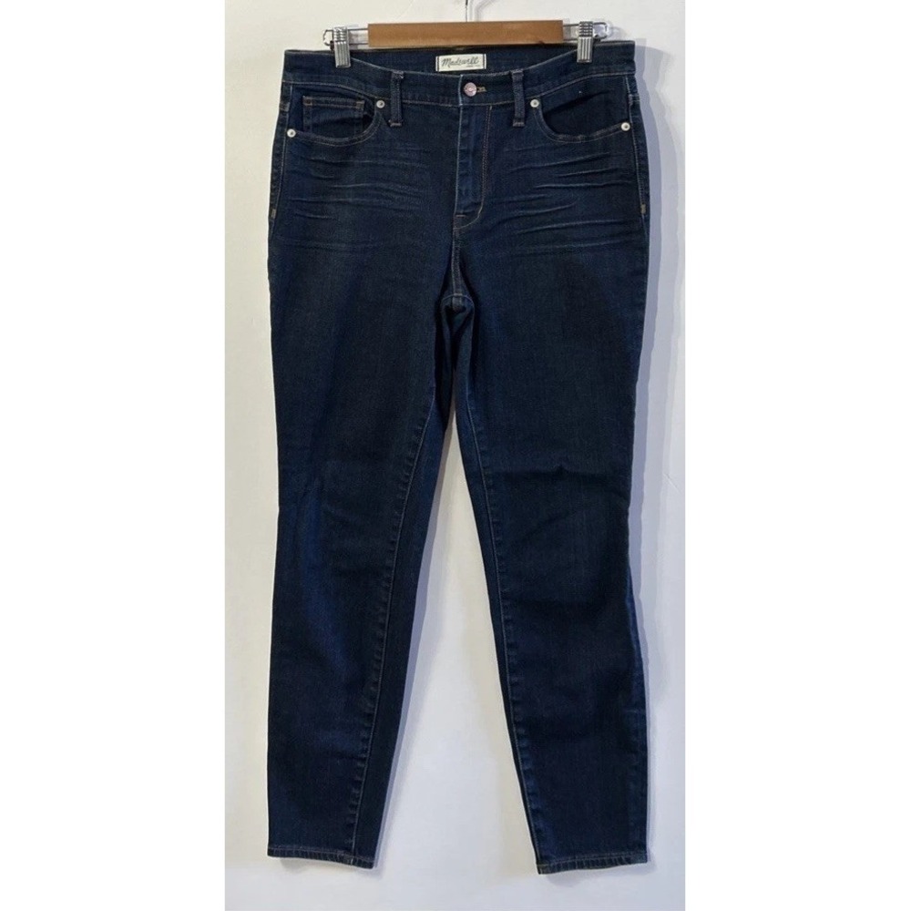 Madewell Women's 9" High Riser Skinny Skinny Jeans Sz 31 EUC STrEtCH No Pilling